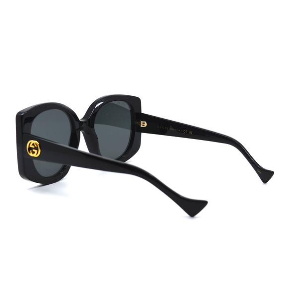 NEW GUCCI GG1257S 001 BLACK GREY AUTHENTIC SUNGLASSES - Picture 7 of 16